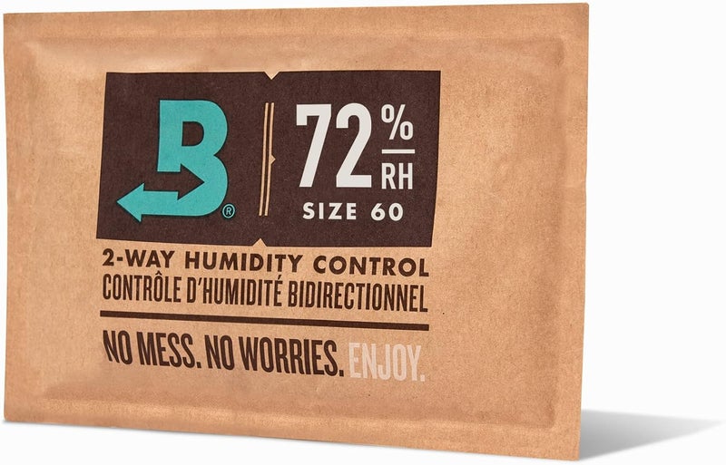 Boveda Starter Kit Bundle: Season a Wood Storage Box Plus Maintain Humidity with 2-Way Humidity Control | Includes (4) Each Size 60 84% & 72% | 1-Count - Image 5